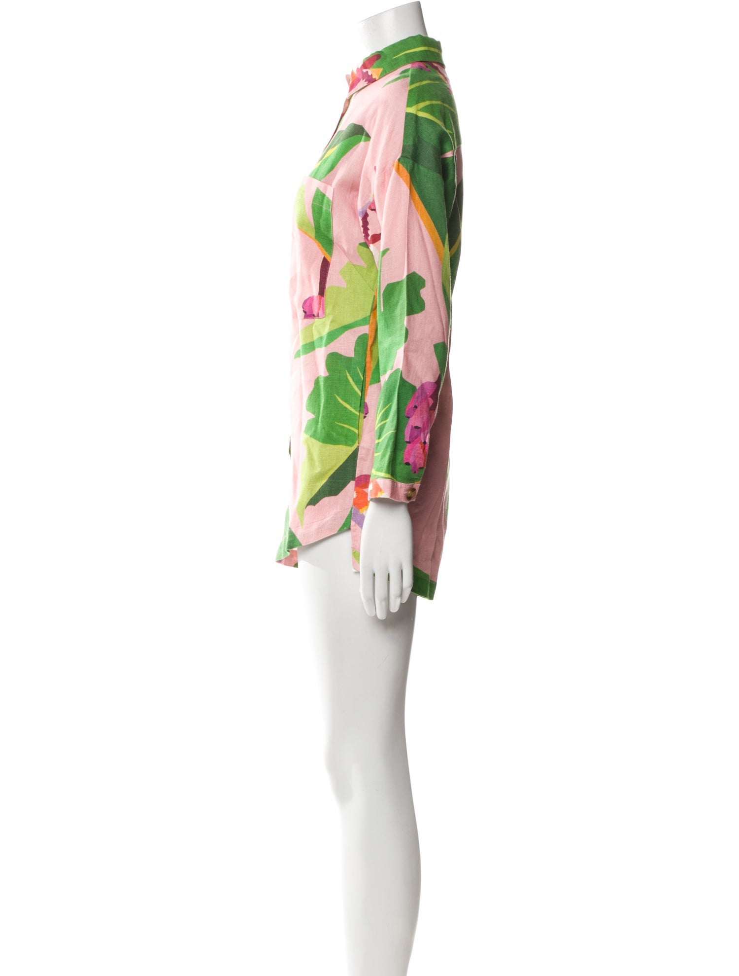 Farm Rio Linen Printed Romper