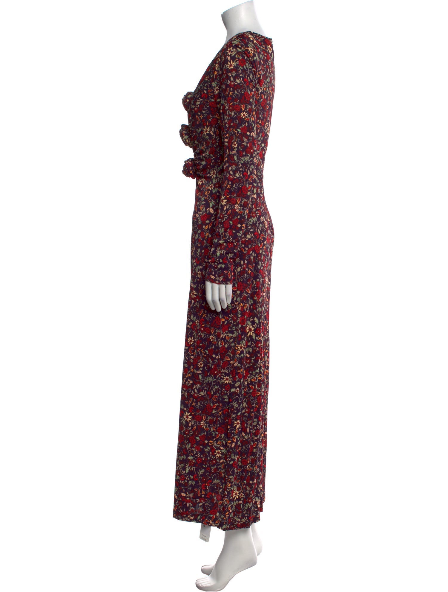 Farm Rio Floral Print Long Dress w/ Tags