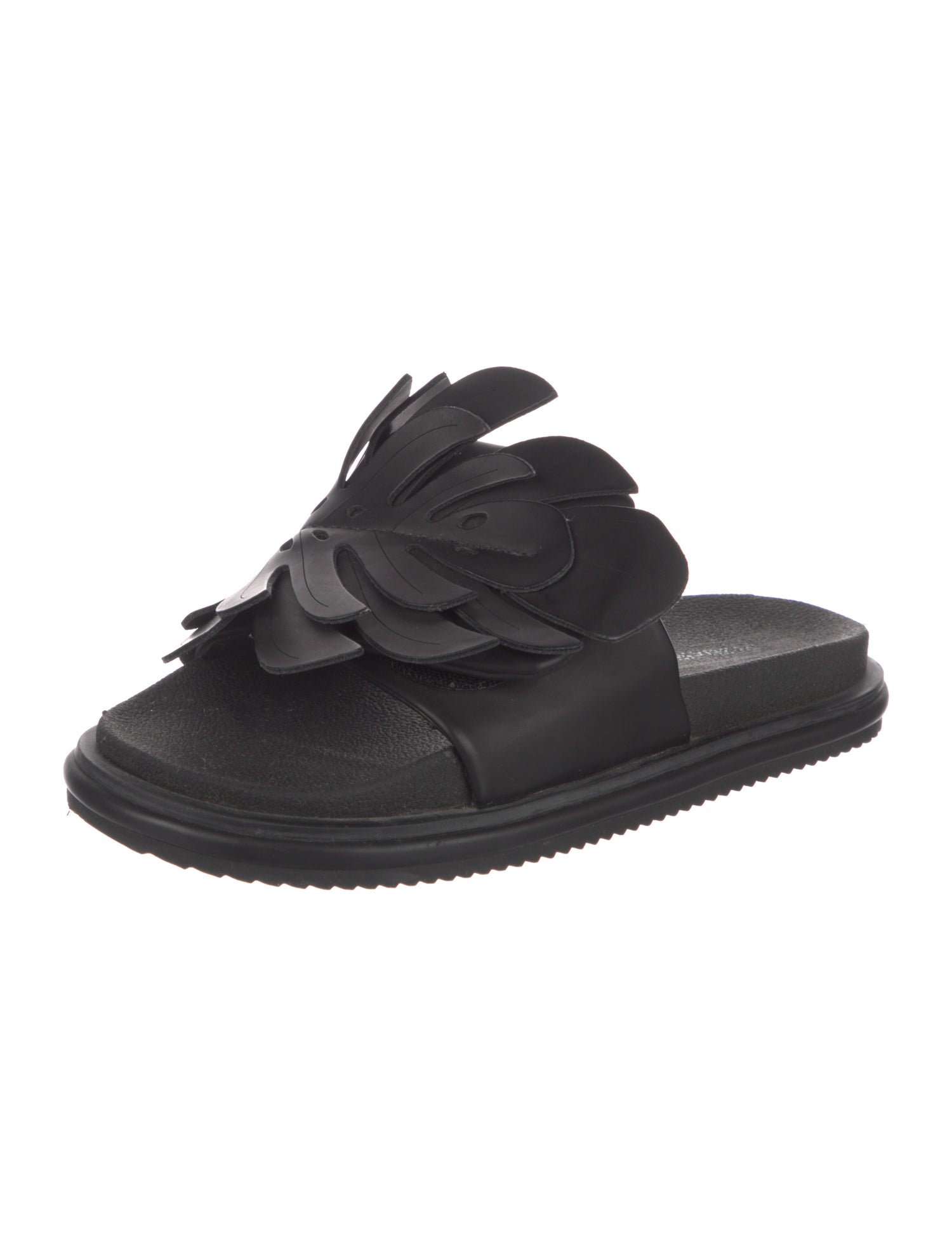 Farm Rio Leather Slides