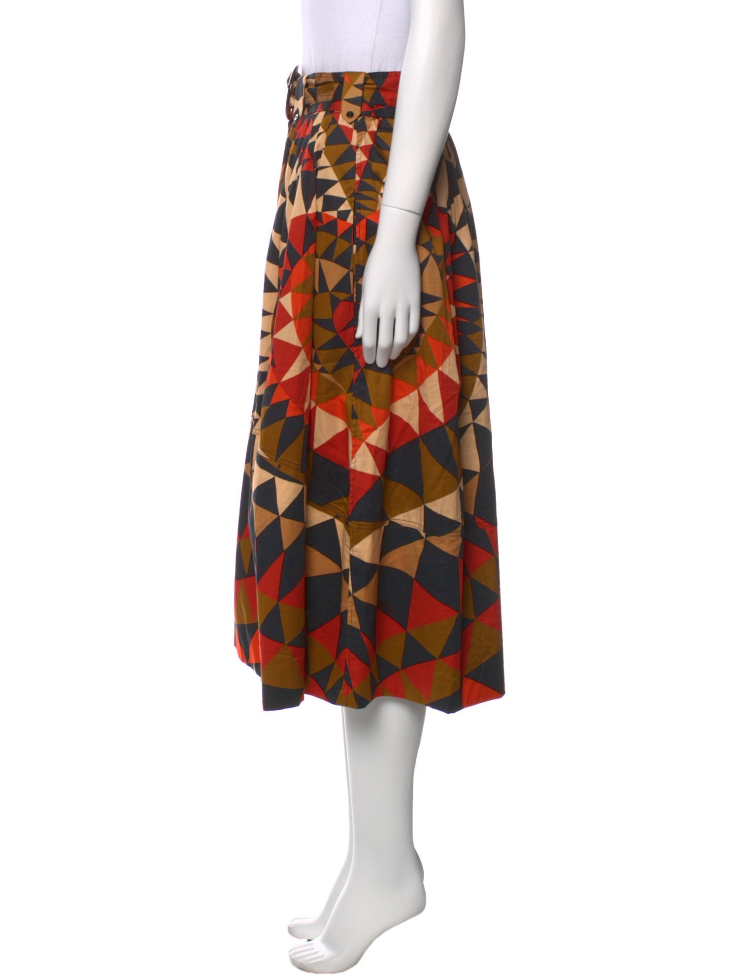 Farm Rio Printed Midi Length Skirt