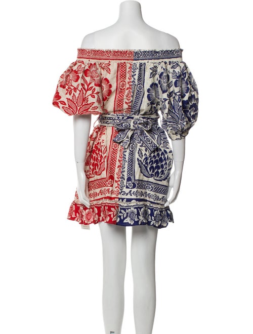 Farm Rio Printed Mini Dress