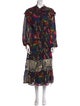 Farm Rio Printed Long Dress