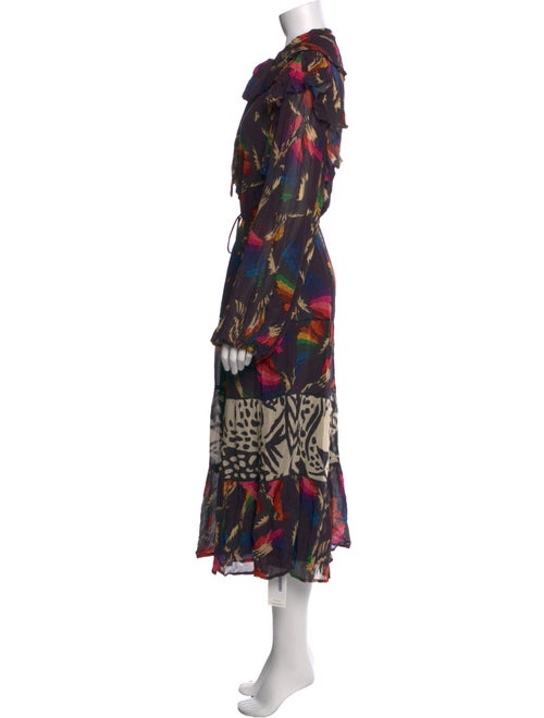 Farm Rio Printed Long Dress