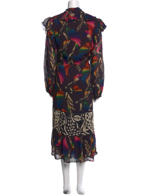 Farm Rio Printed Long Dress