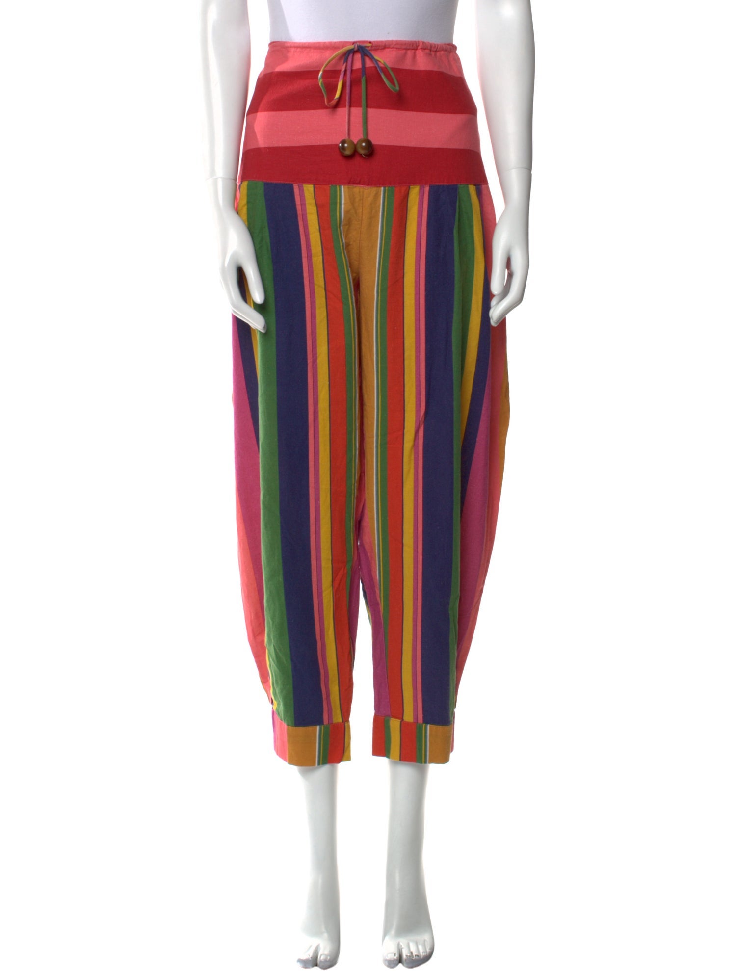 Farm Rio Linen Straight Leg Pants