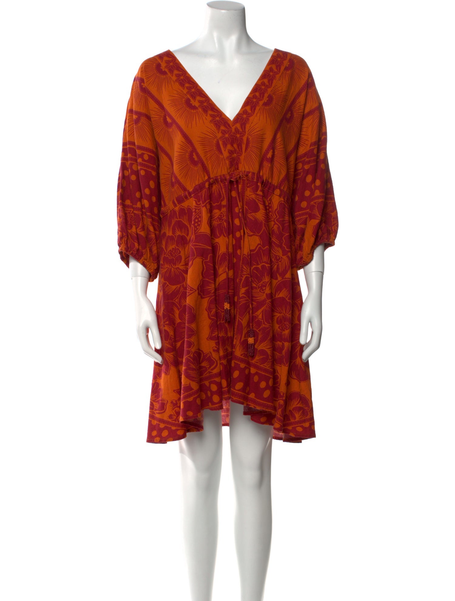 Farm Rio Linen Mini Dress