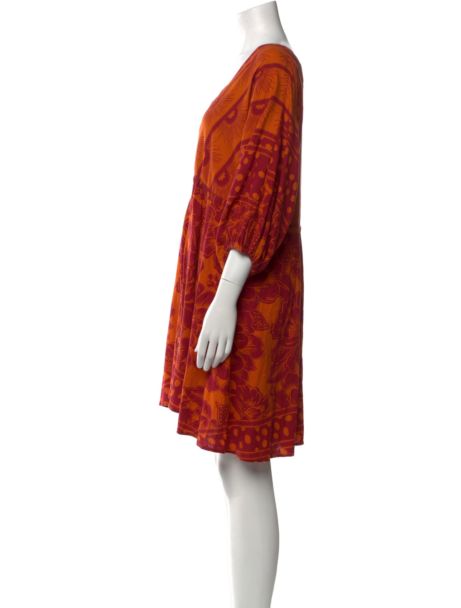 Farm Rio Linen Mini Dress