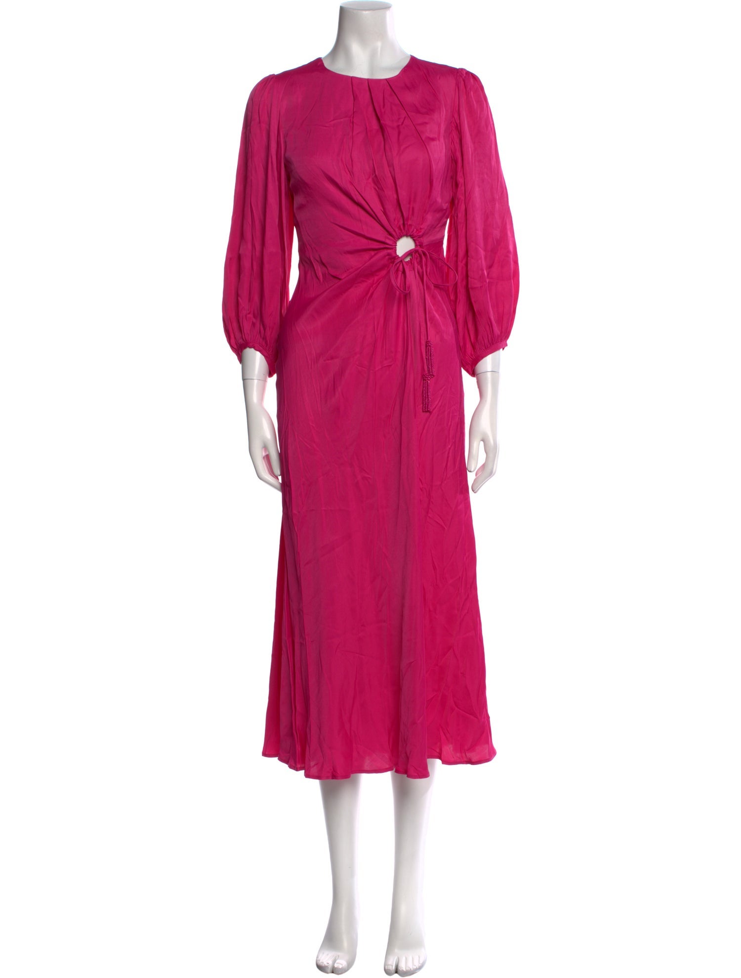 Farm Rio Crew Neck Long Dress