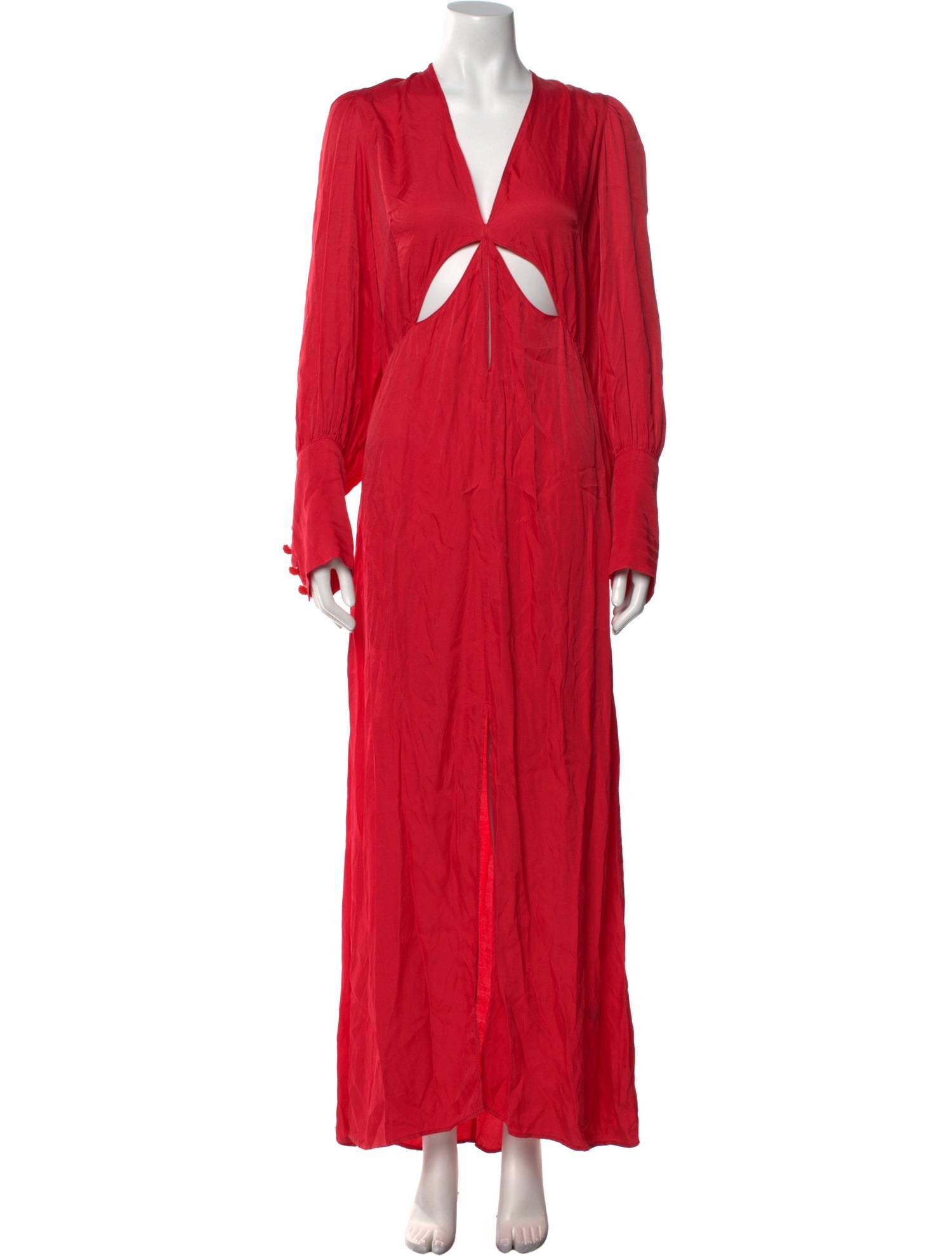 Farm Rio V-Neck Long Dress