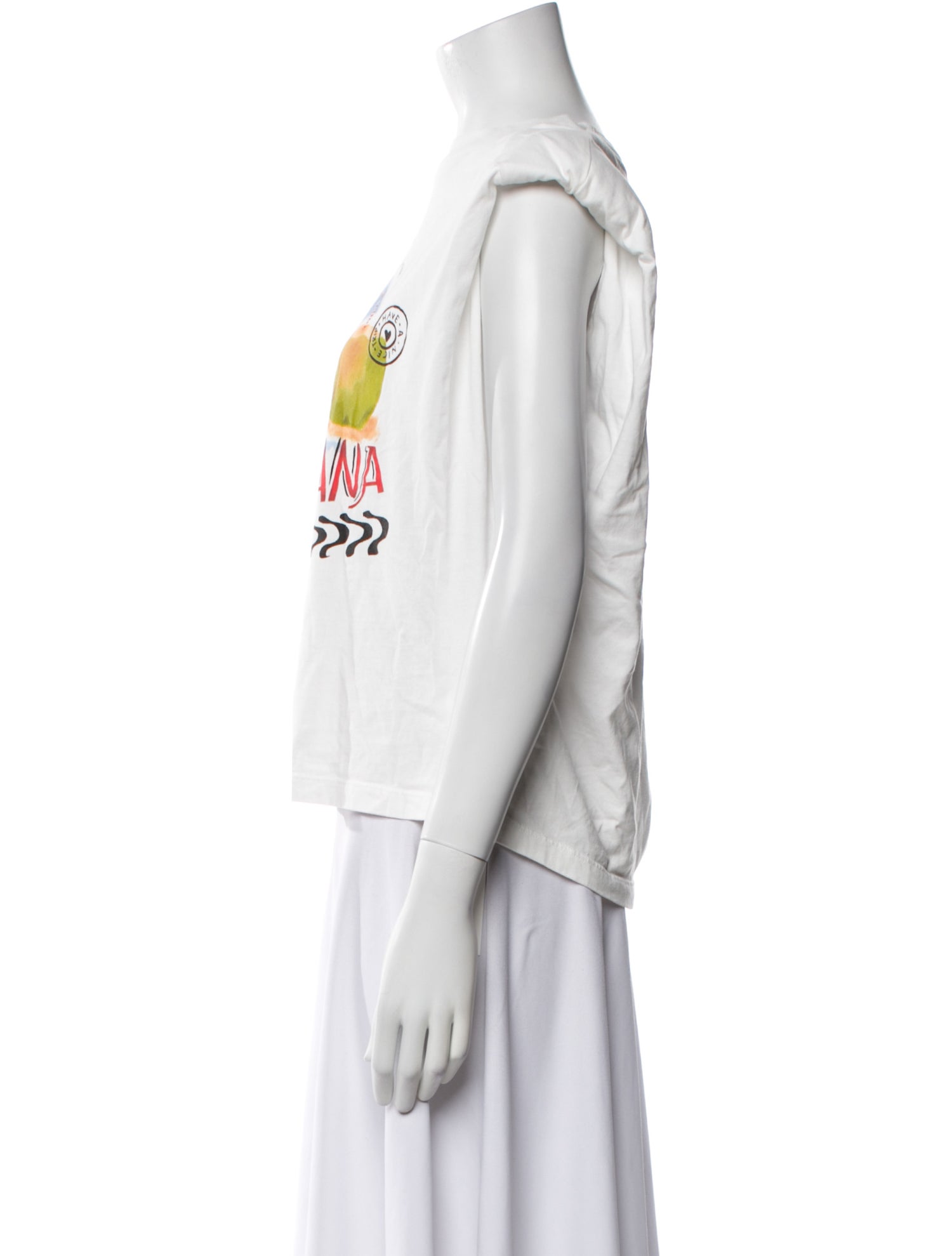 Farm Rio Graphic Print Crew Neck T-Shirt