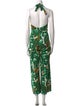 Farm Rio Printed V-Neck Jumpsuit