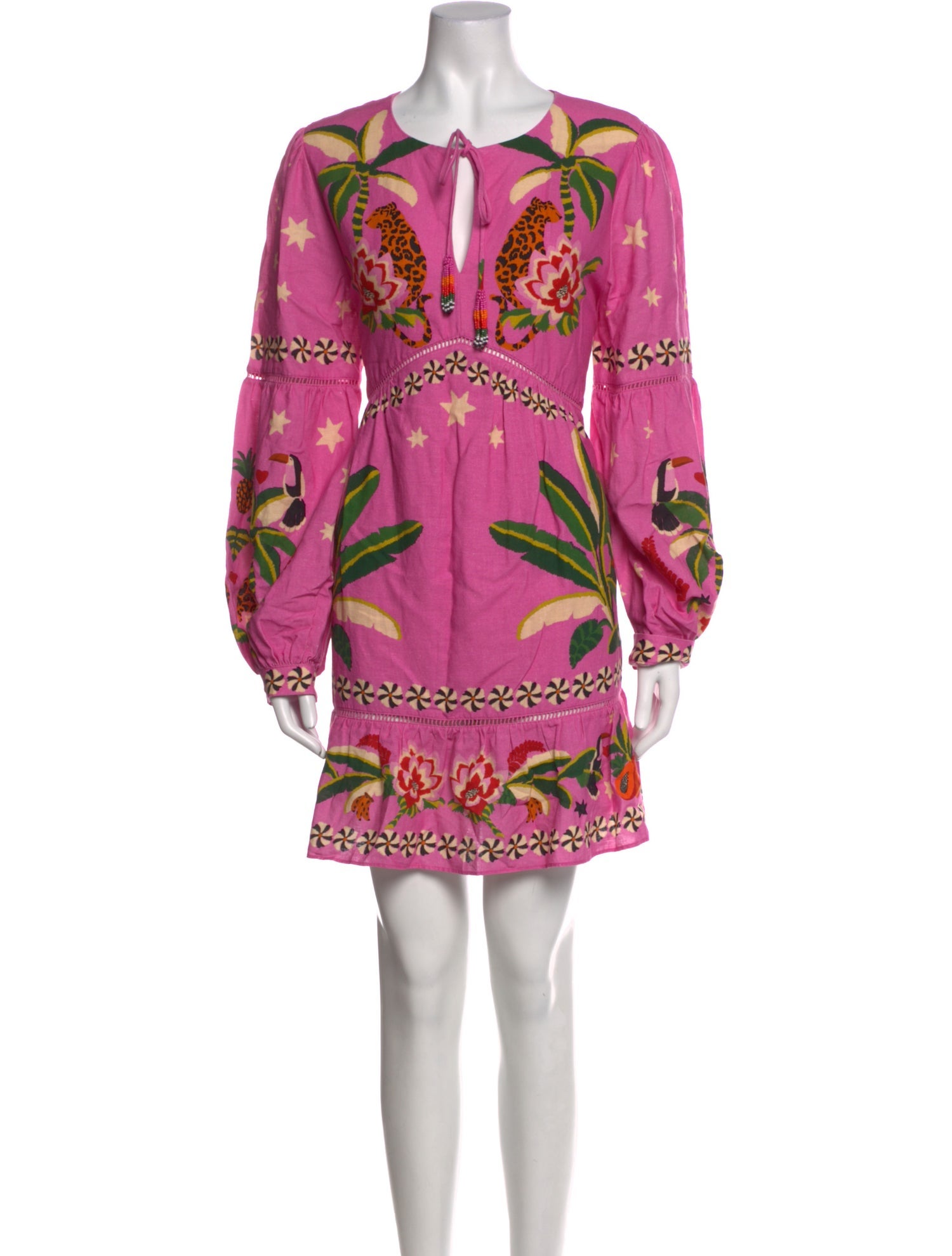 Farm Rio Printed Mini Dress