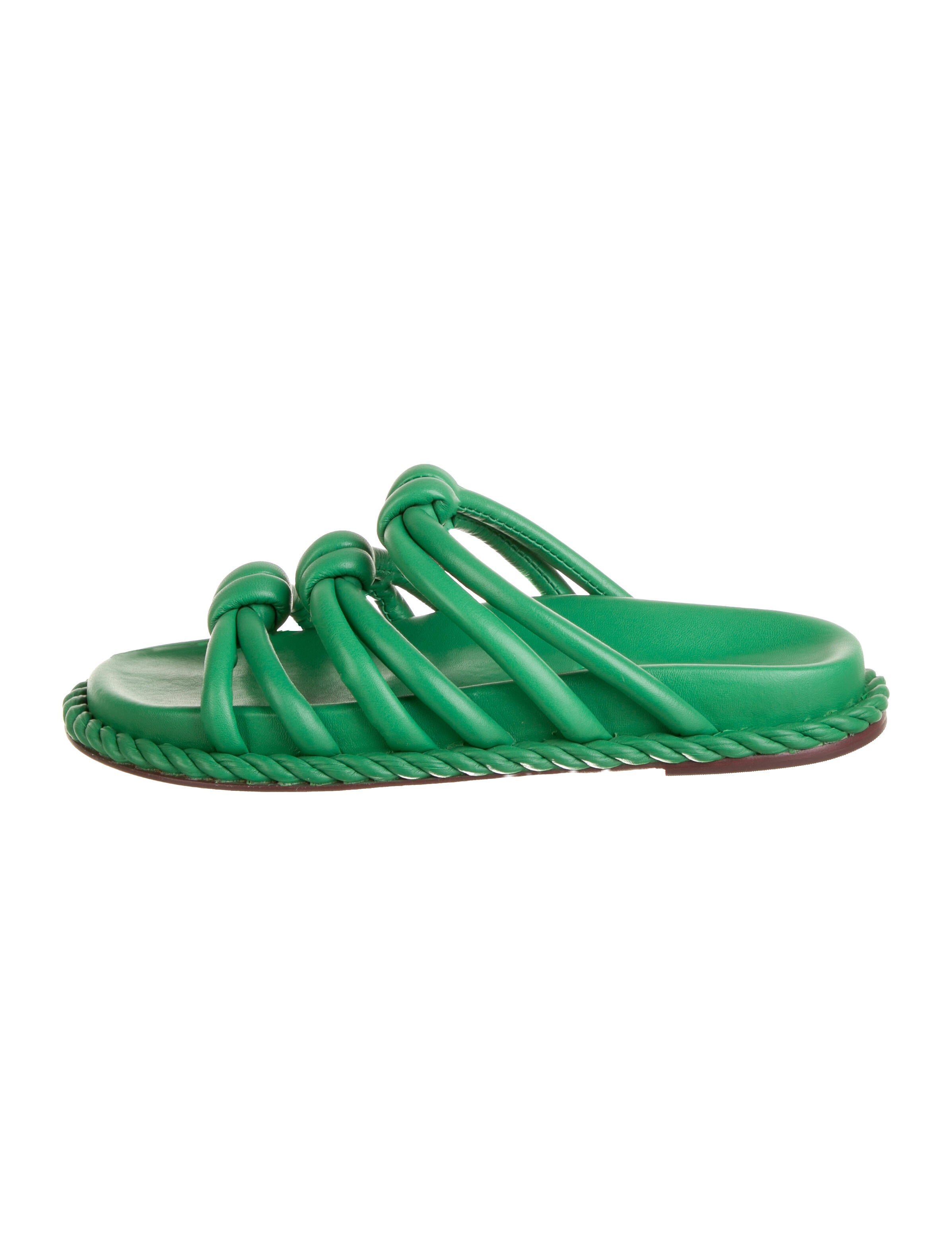 Farm Rio Leather Slides