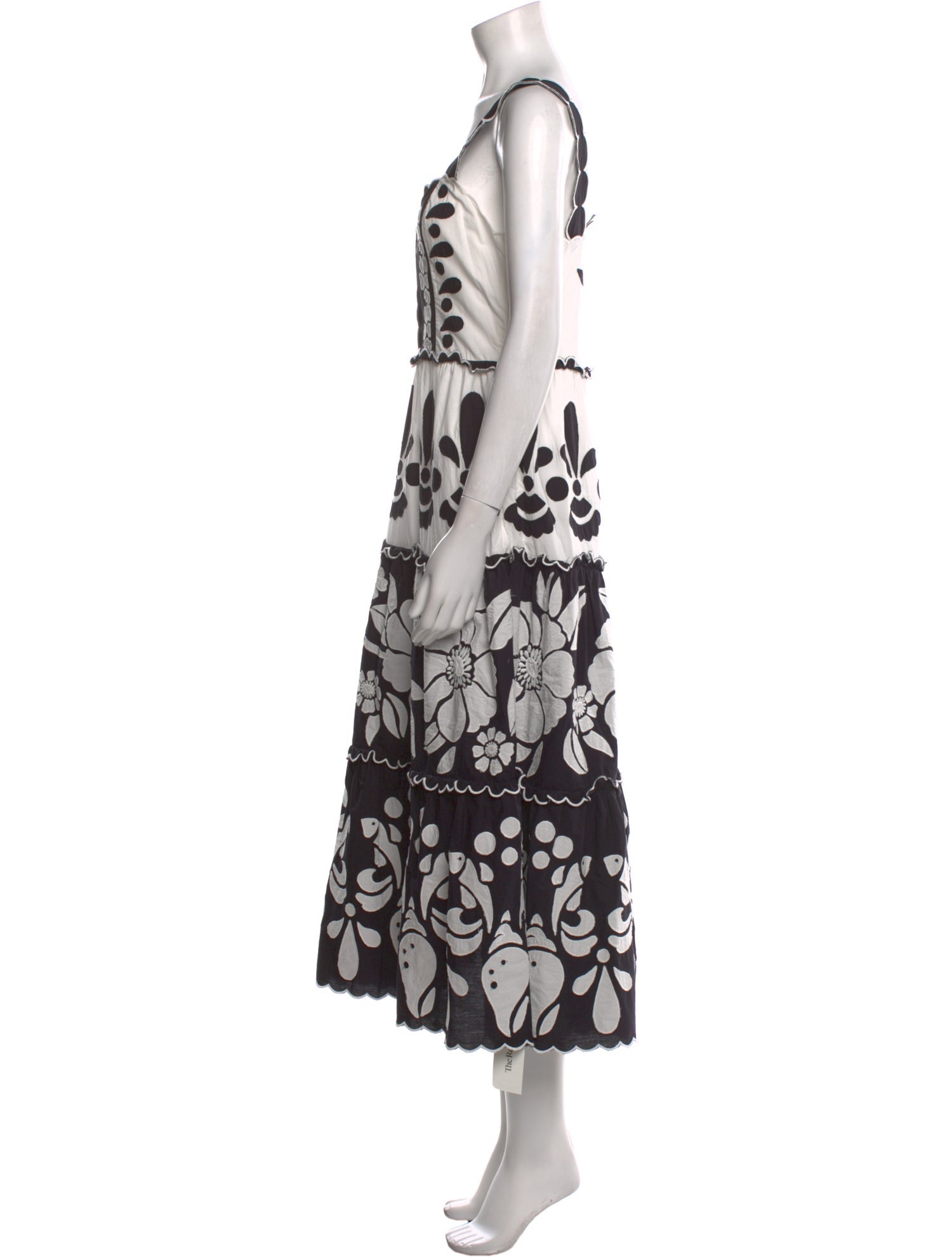 Farm Rio Printed Long Dress
