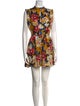Farm Rio Floral Print Mini Dress