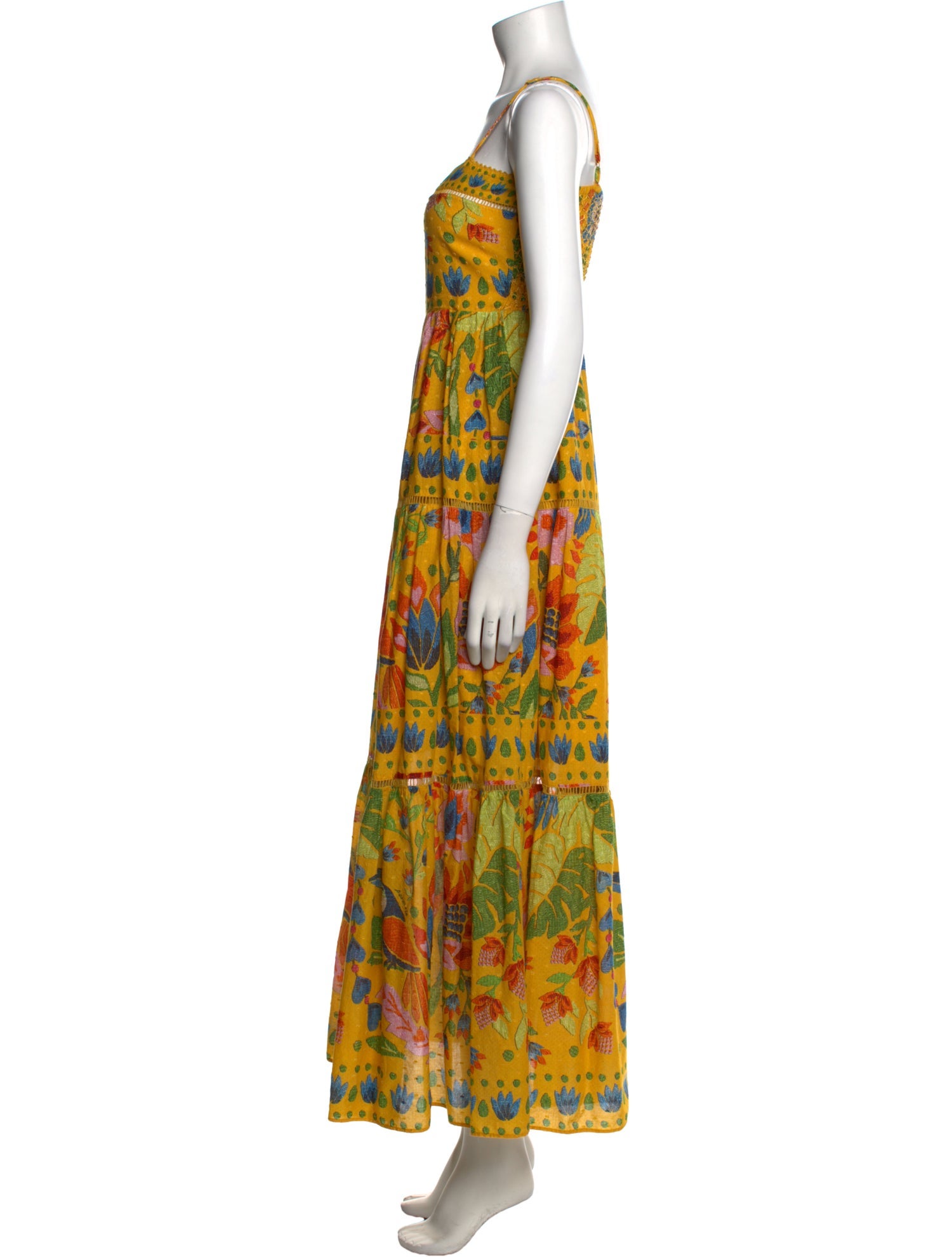 Farm Rio Printed Long Dress