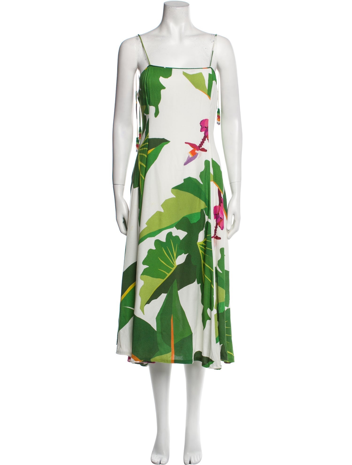 Farm Rio Floral Print Long Dress