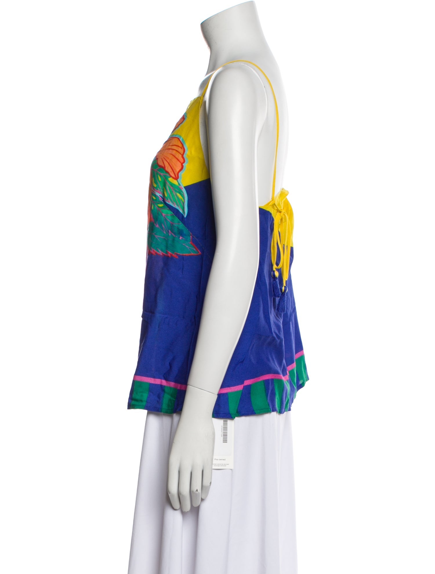 Farm Rio Printed Square Neckline Top