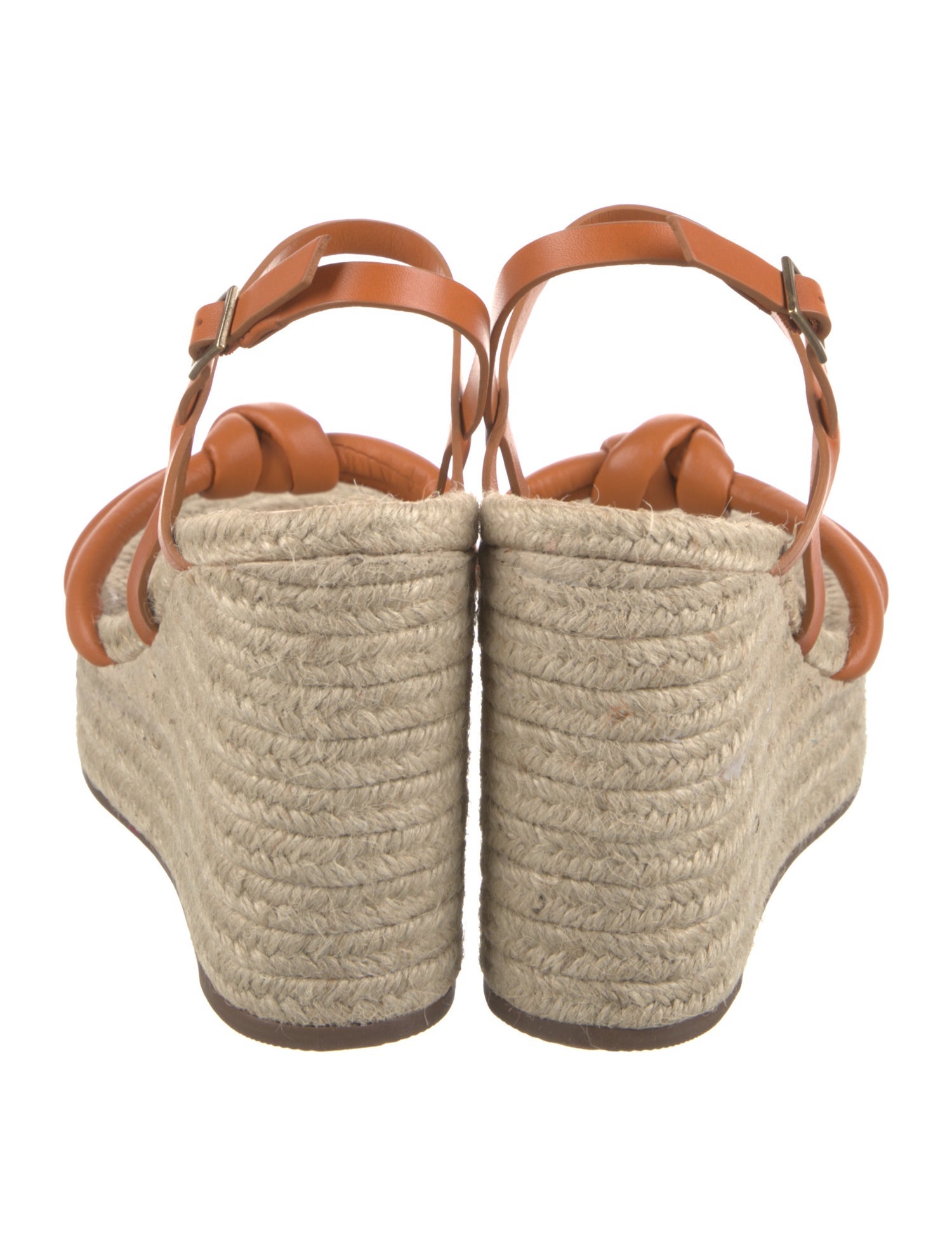 Farm Rio Leather Espadrilles