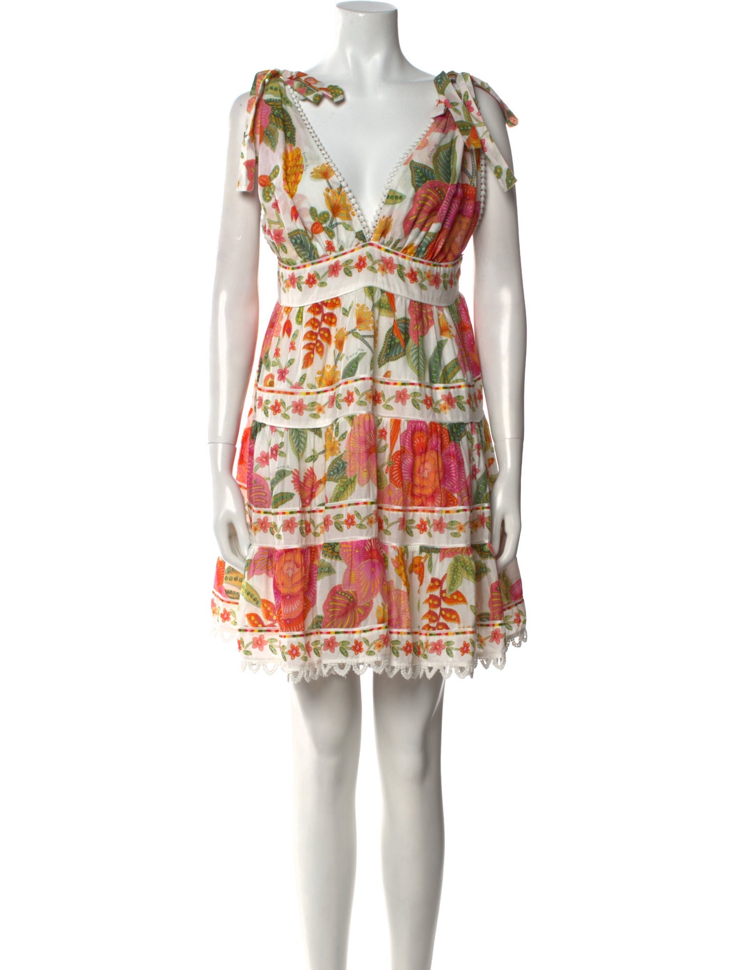 Farm Rio Printed Mini Dress