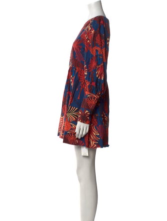 Farm Rio Printed Mini Dress