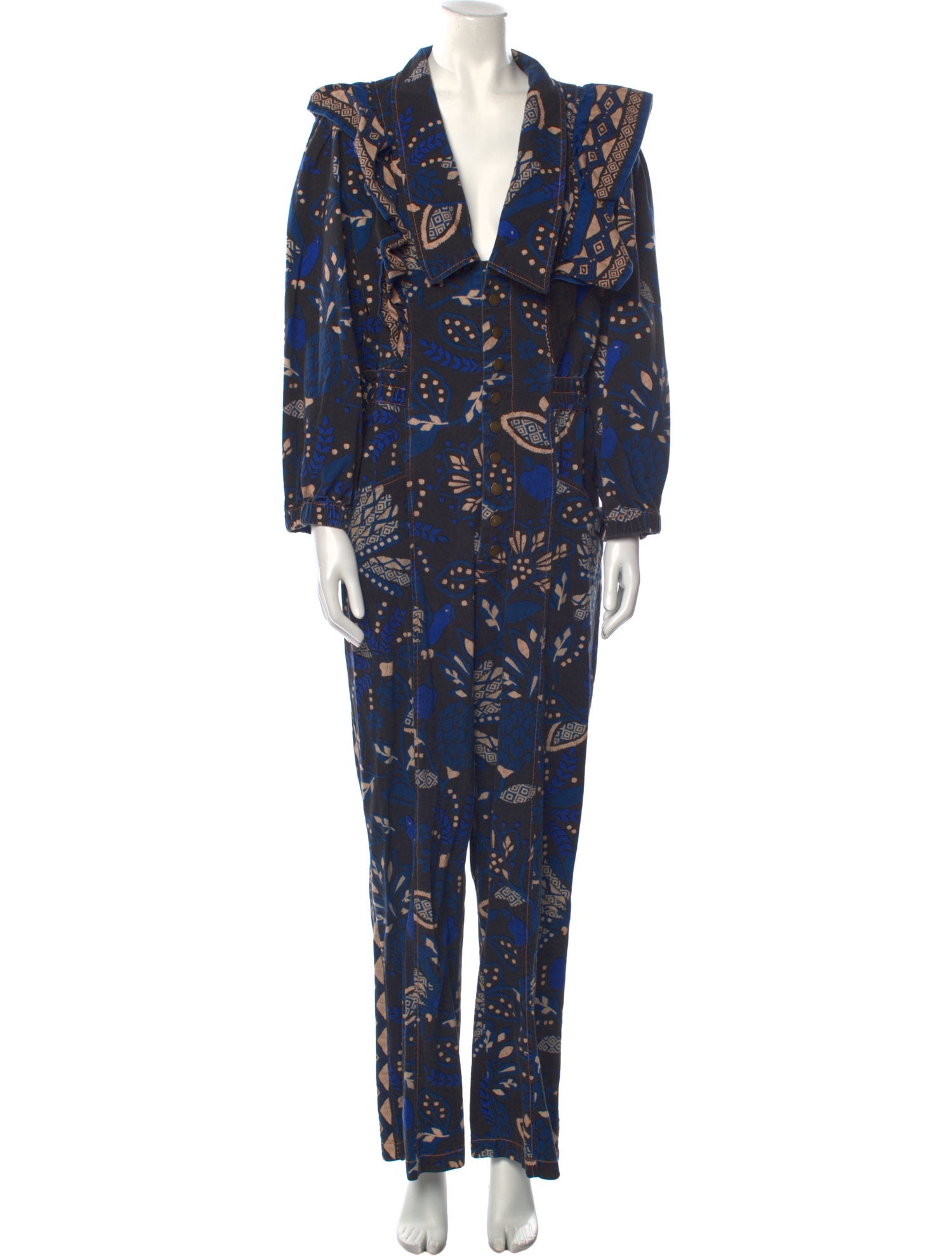 Farm Rio Printed Jumpsuit