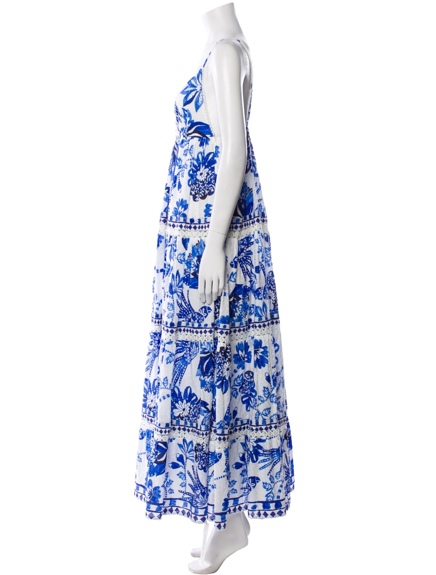 Farm Rio Printed Long Dress