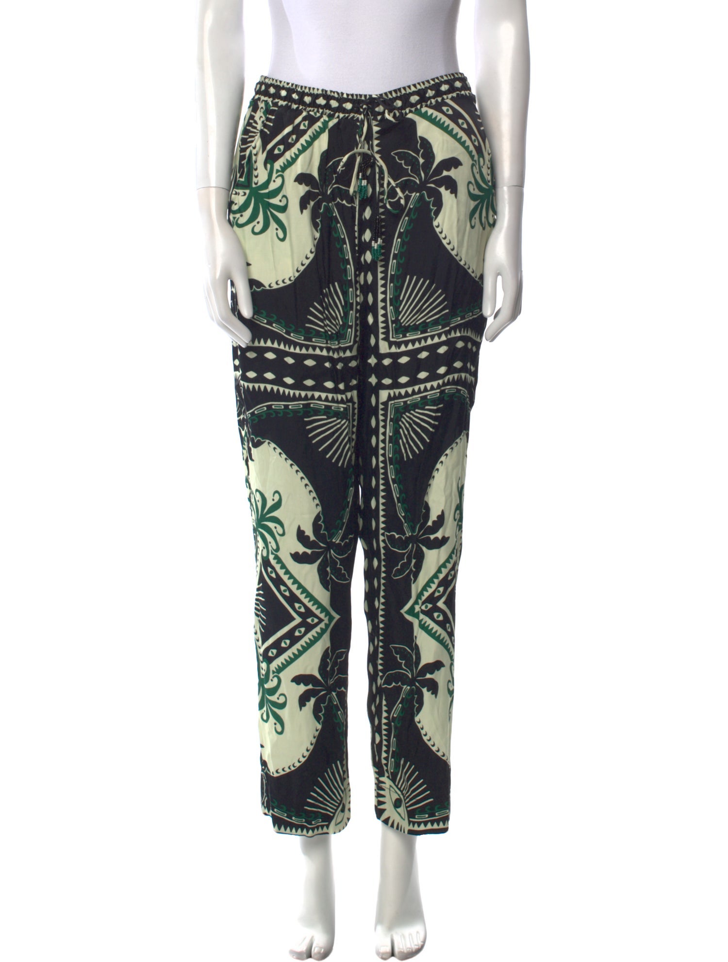 Farm Rio Printed Straight Leg Pants w/ Tags