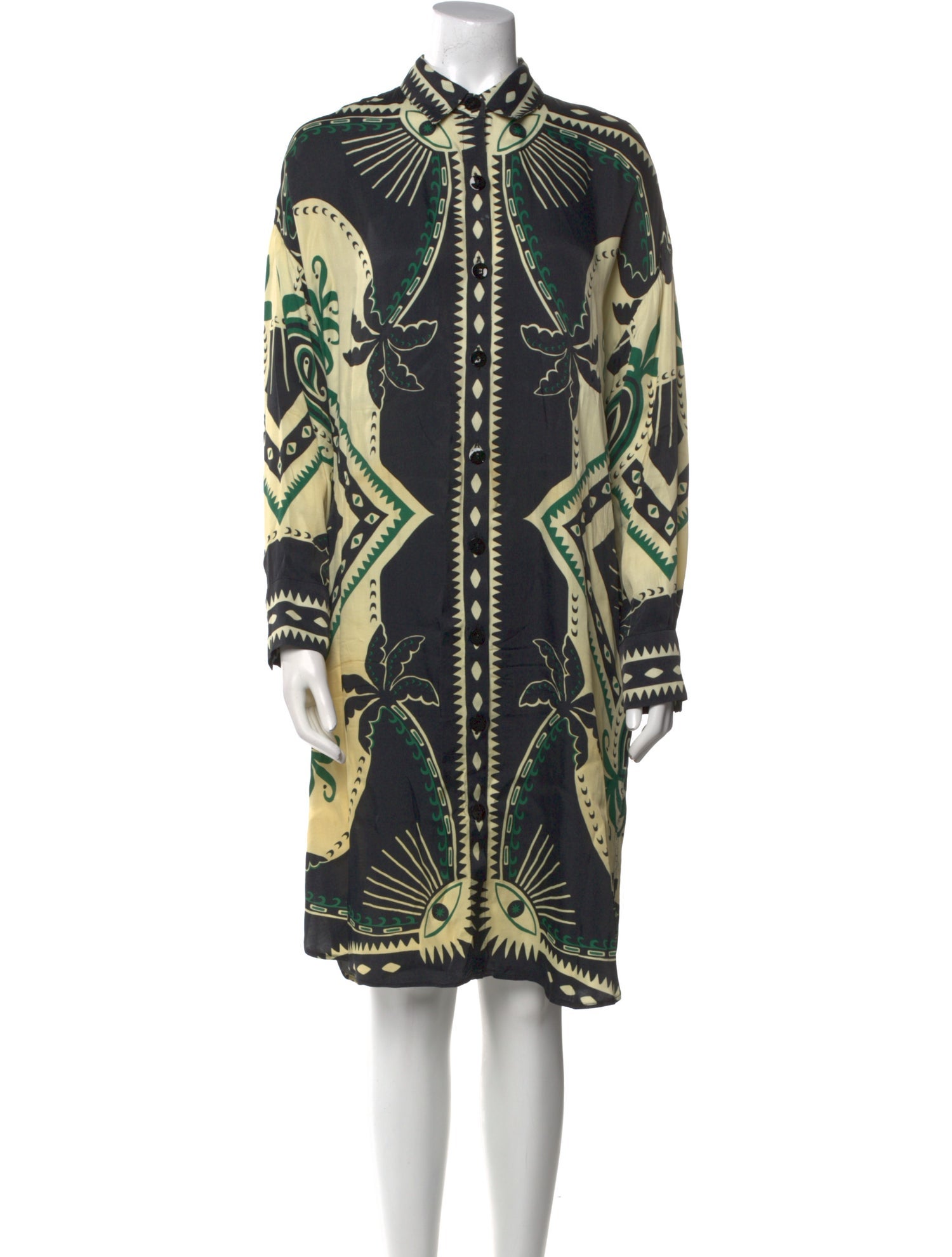 Farm Rio Printed Midi Length Dress