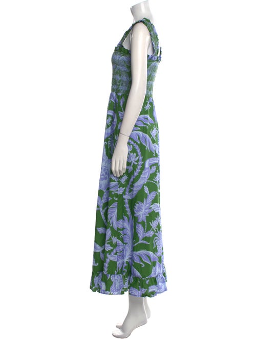 Farm Rio Floral Print Long Dress