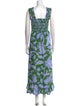 Farm Rio Floral Print Long Dress