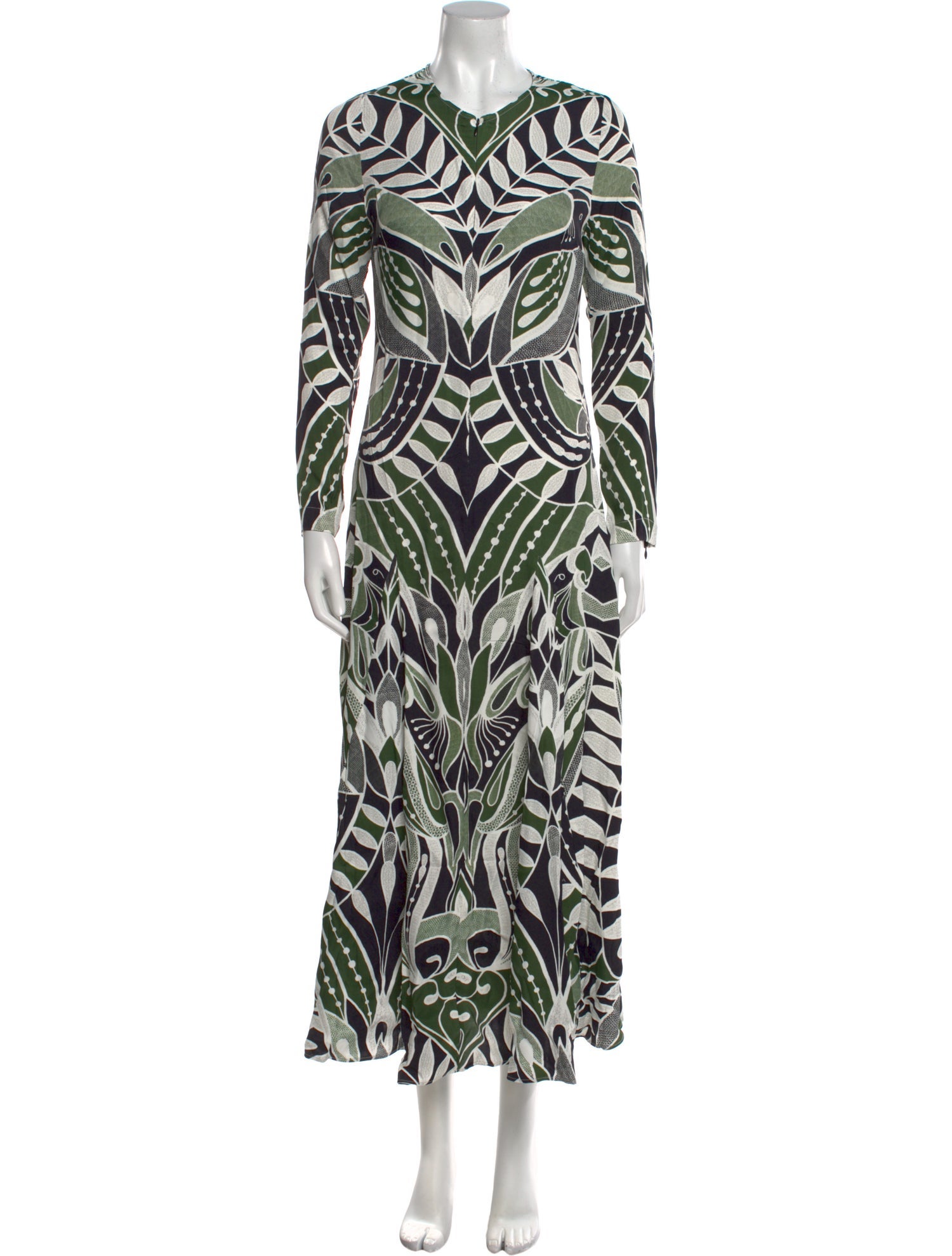 Farm Rio Printed Long Dress w/ Tags