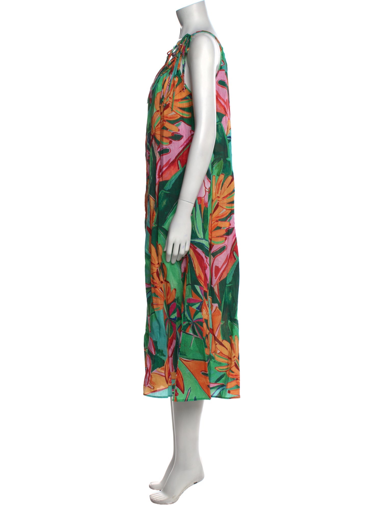 Farm Rio Printed Midi Length Dress