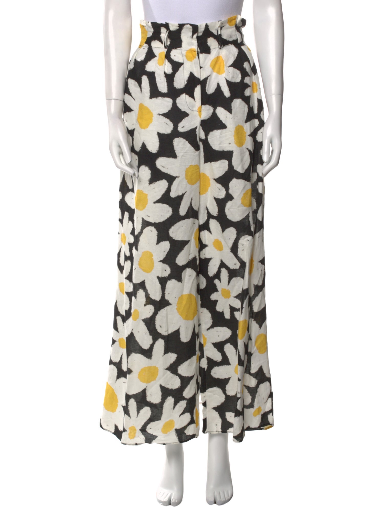 Farm Rio Linen Wide Leg Pants