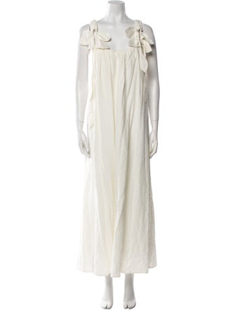 Farm Rio Linen Long Dress
