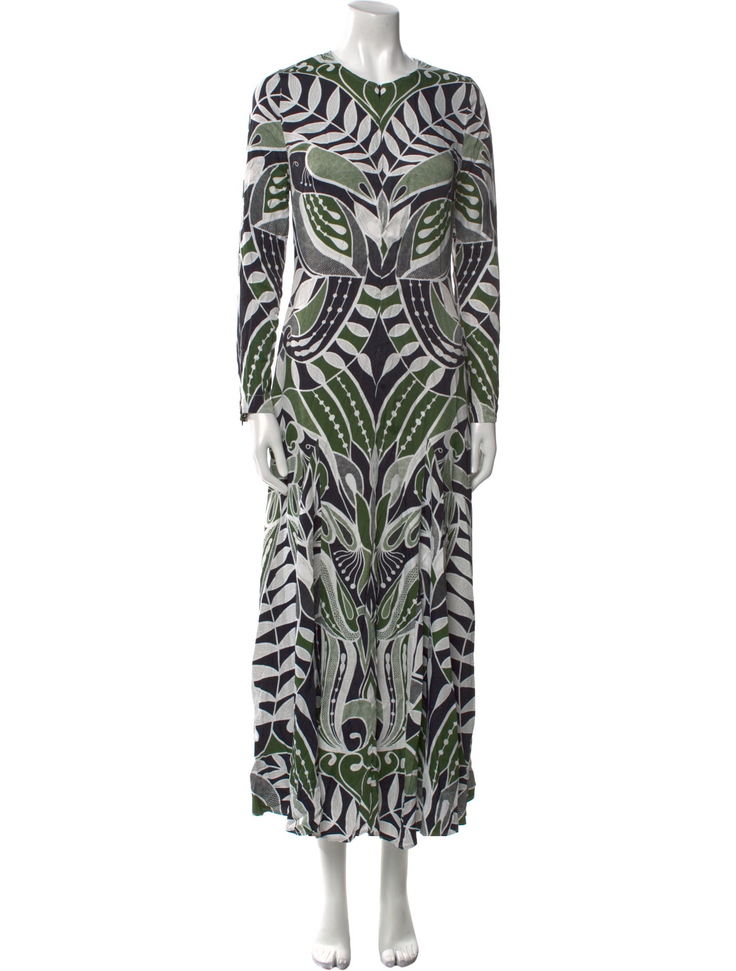 Farm Rio Printed Long Dress
