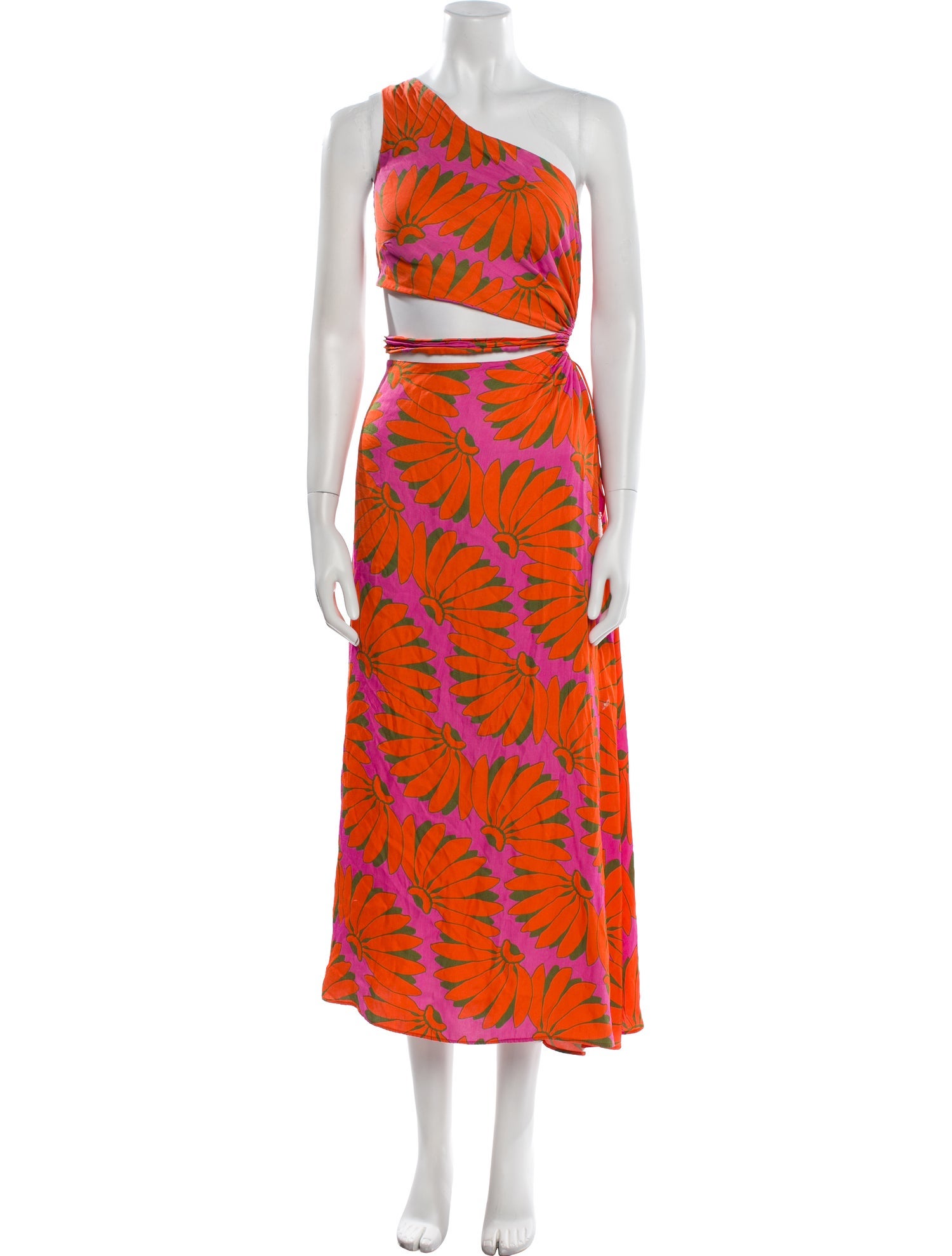 Farm Rio Printed Long Dress