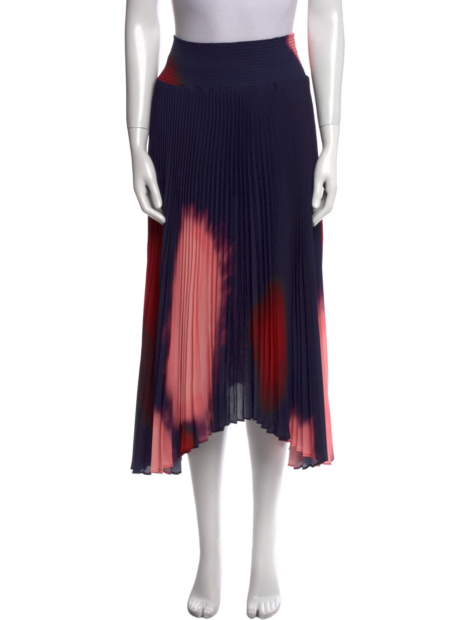 Farm Rio Tie-Dye Print Midi Length Skirt w/ Tags