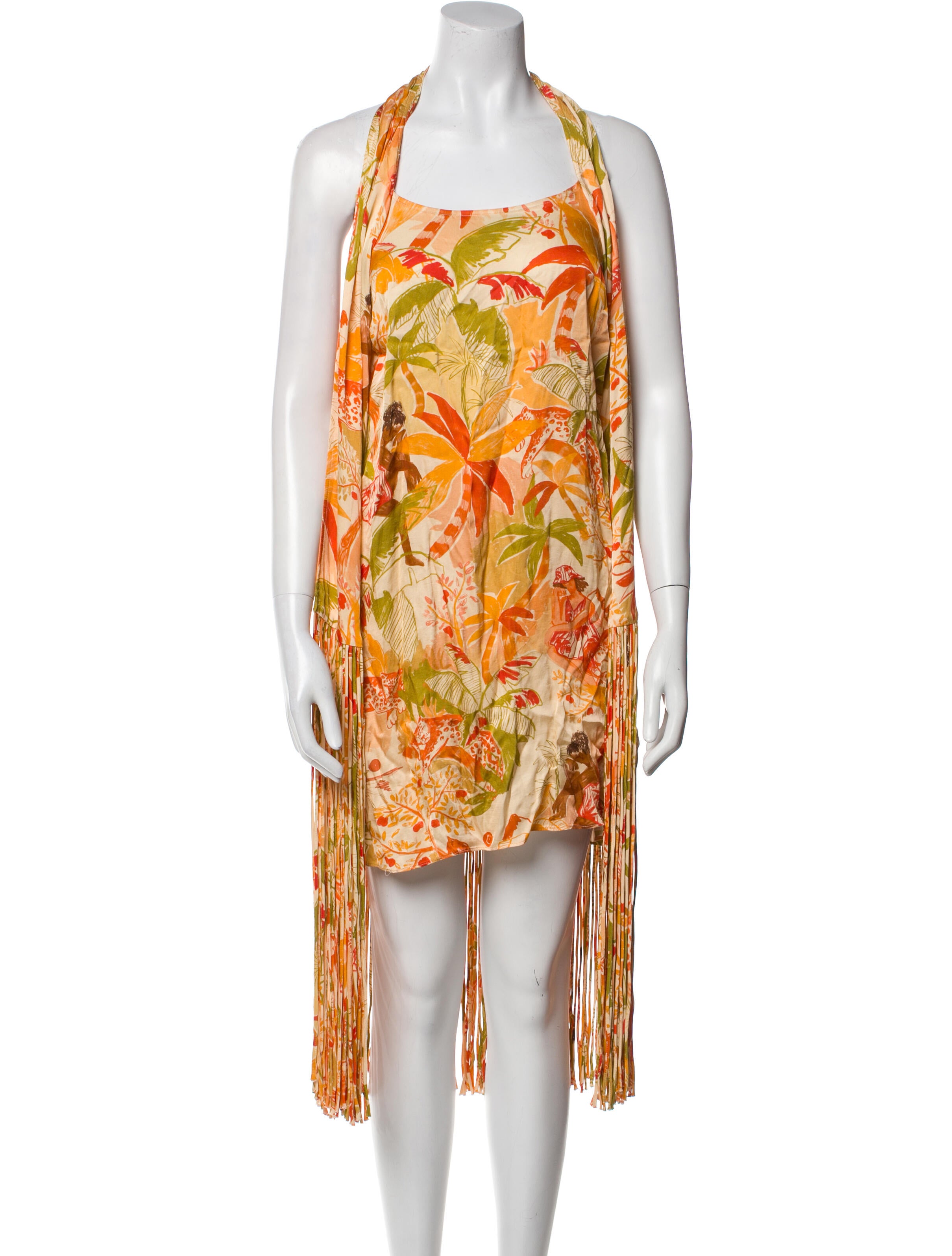 Farm Rio Printed Long Dress