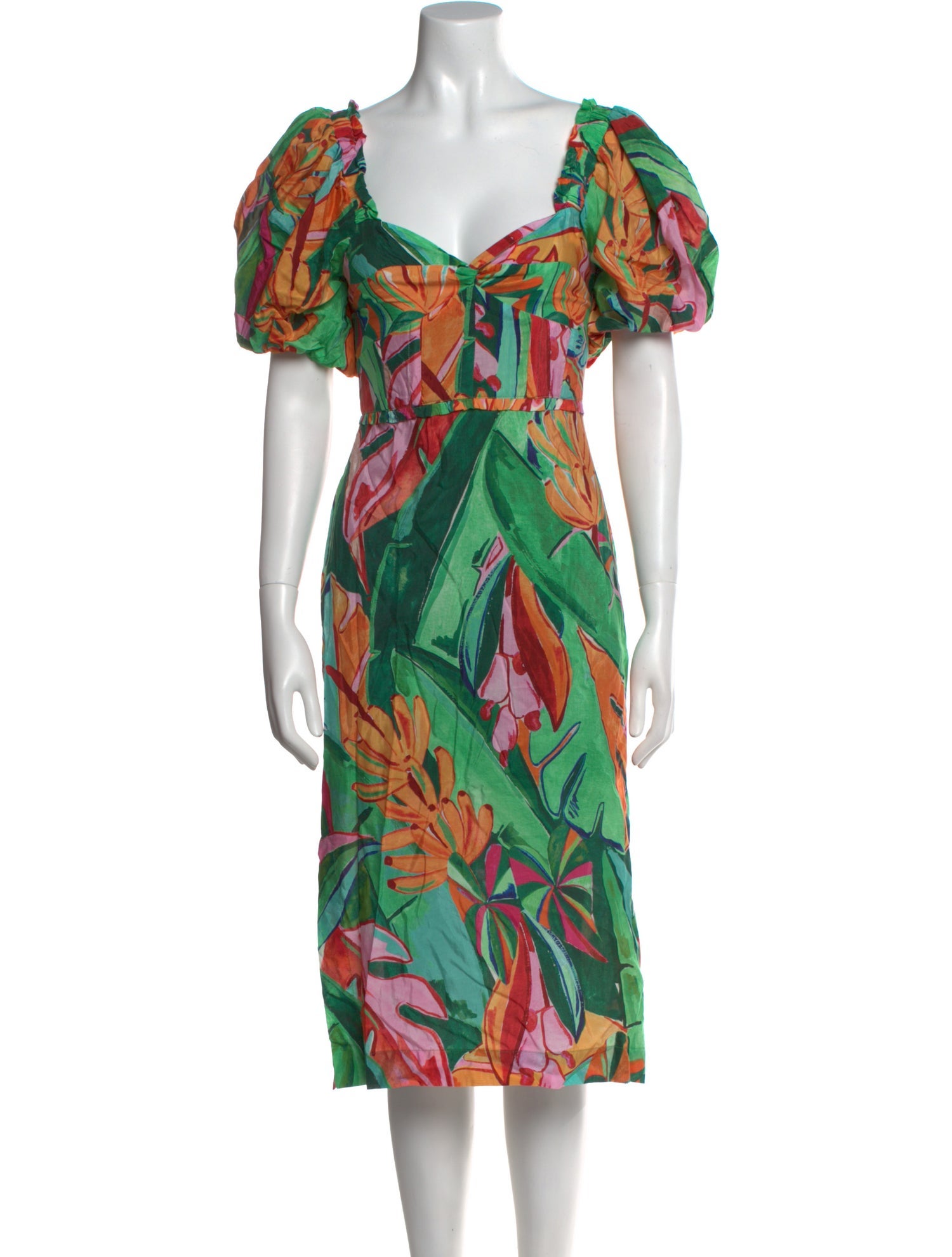 Farm Rio Printed Midi Length Dress w/ Tags