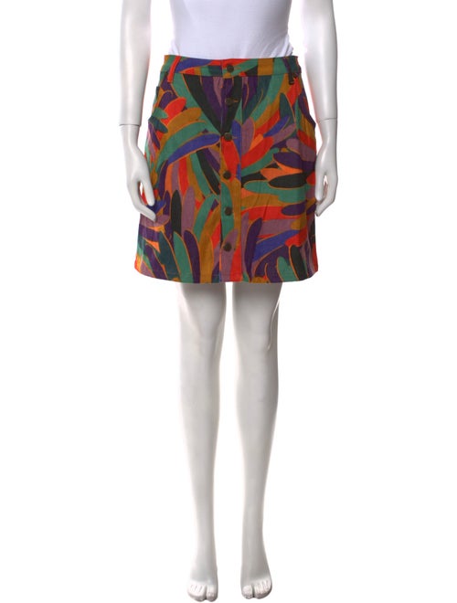 Farm Rio for Anthropologie Printed Mini Skirt