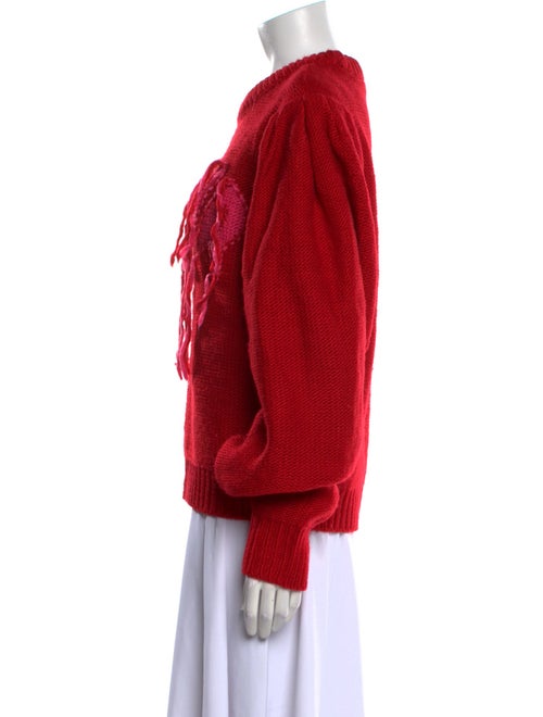 Farm Rio Printed Crew Neck Sweater