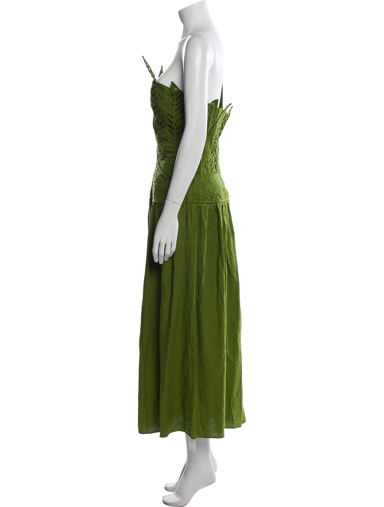 Farm Rio Square Neckline Long Dress