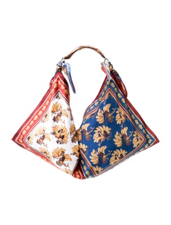 Farm Rio Silk Shoulder Bag