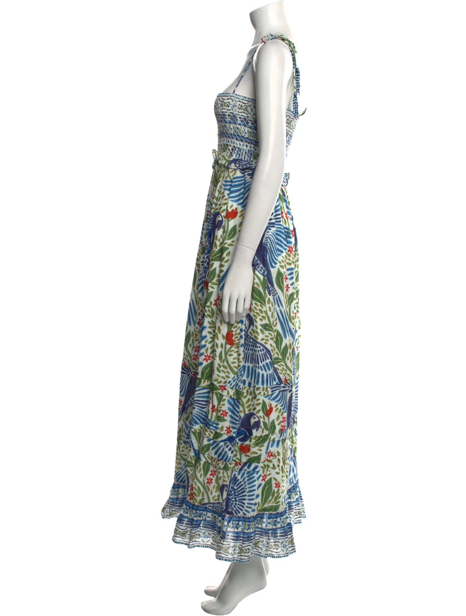 Farm Rio Printed Long Dress