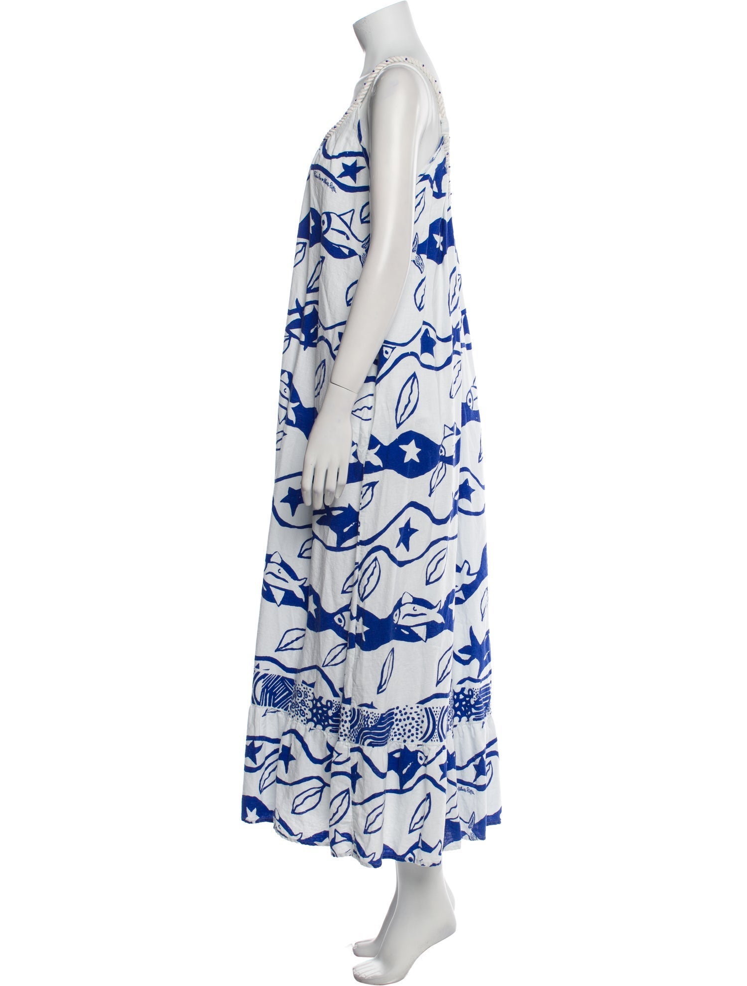 Farm Rio Linen Long Dress