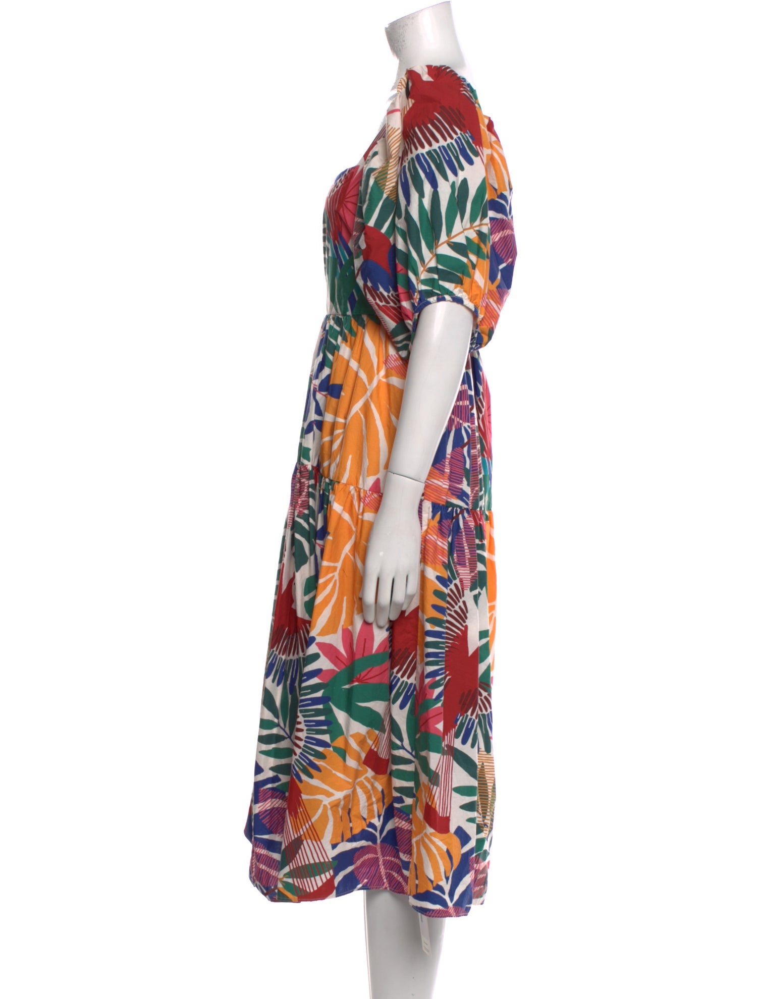 Farm Rio Printed Long Dress