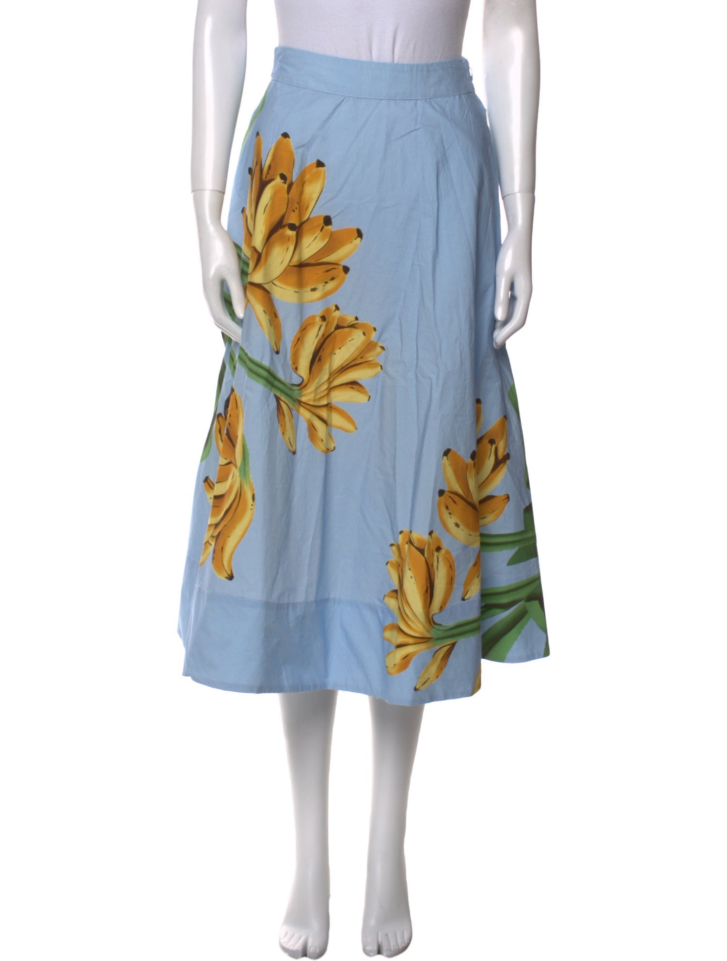 Farm Rio Floral Print Midi Length Skirt