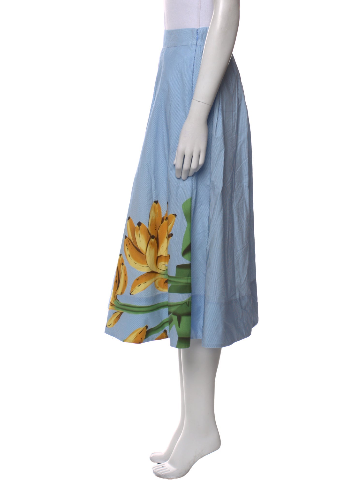 Farm Rio Floral Print Midi Length Skirt