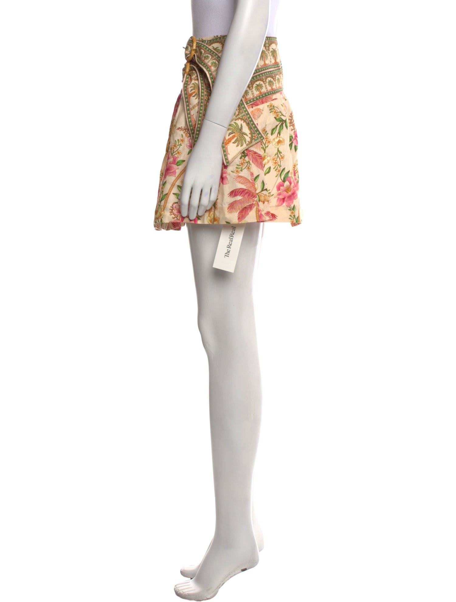 Farm Rio Printed Mini Skirt